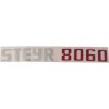 Aufkleber Steyr 8060 rechts anstelle von Steyr 1-34-177-080