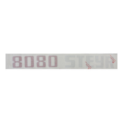 Aufkleber 8080 links anstelle von Steyr 1-34-177-085